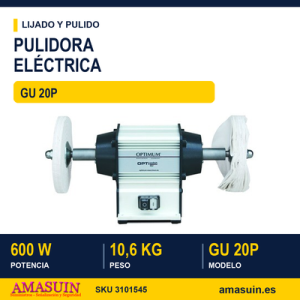 Pulidora Sobremesa GU 20P(400V).