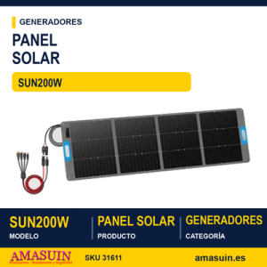 PANEL SOLAR SUN200W