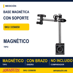 Base Magnética con Soporte para Reloj