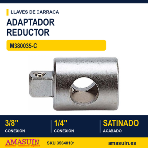 Adaptador reductor 3/8" a 1/4" M380035-C