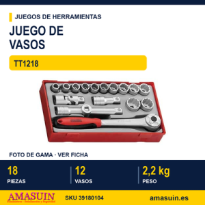 Juego de Vasos Bihexagonales TT1218 - 12 puntas