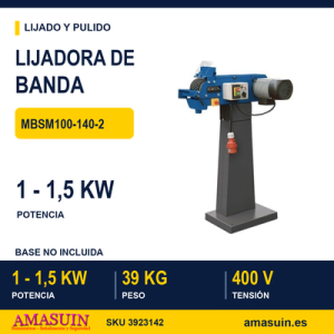 Lijadora Banda MBSM100-140-2.