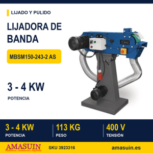 Lijadora Banda MBSM150-243-2 AS.