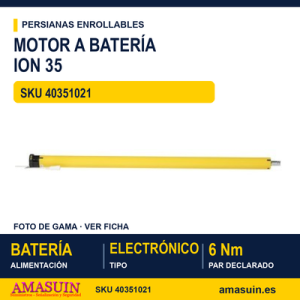 Motor de batería Ion para estor - MOTOR DE BATERIA ION 35 6NM ELECTRONICO PARA ESTOR