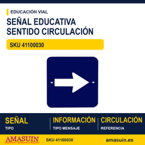 señales trafico - información sentido circulación