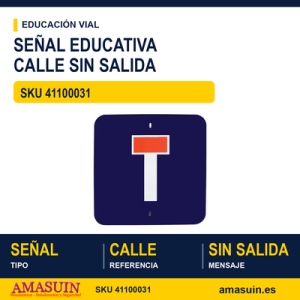 señales de tráfico - calle sin salida