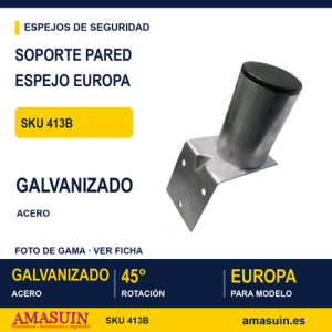 Soporte Pared Espejos Modelo Europa.