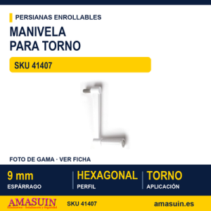 Manivela para torno - MANIVELA BLANCA PARA TORNO DE 80 KG