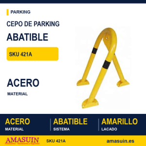 Cepo Parking Lacado Amarillo