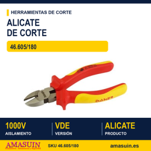 Alicates de corte diagonal VDE-1000V