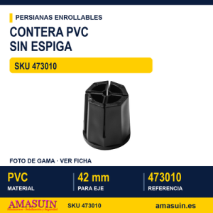 CONTERA PVC 42 MM SIN ESPIGA