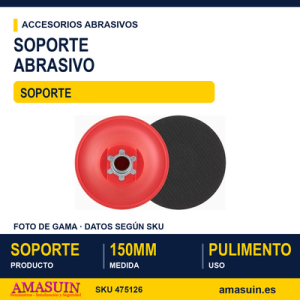 Soporte para Pulimento 150mm.