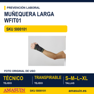 Muñequera Larga WFIT01