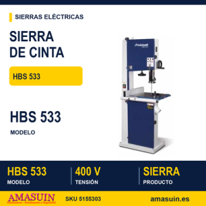 SIERRA CINTA HBS 533, 400 V. HBS 533