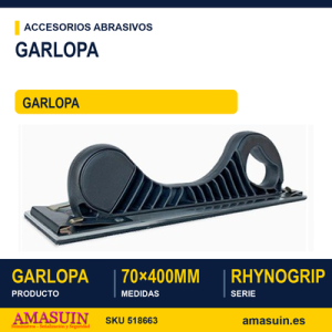 Garlopa Rhynogrip 70x400mm.