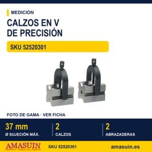 Calzos en V de Precisión 37 mm