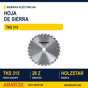 HOJA DE SIERRA para TKS 315 y 316 - 28 Z