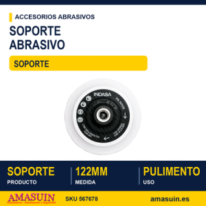 Soporte para Pulimento 122mm.