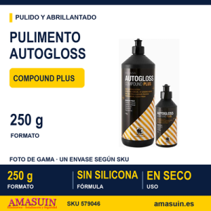 Pulimento 250gr Autogloss Compound Plus.