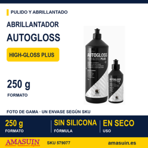 Abrillantador 250gr Autogloss High-Gloss Plus.