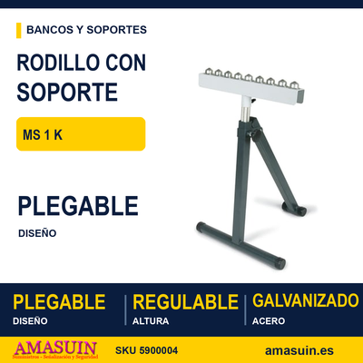 RODILLO CON SOPORTE MS 1 K 1 RODILLO CON SOPORTE MS 1 K