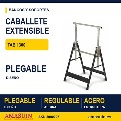 Caballete Extensible TAB 1300 1 Caballete Extensible TAB 1300