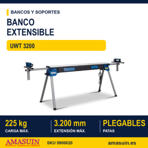 Banco con Soporte Extensible UWT 3200