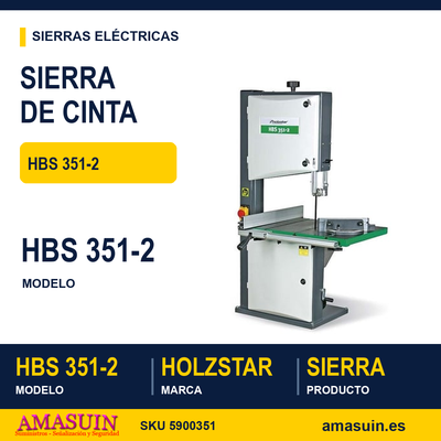 Sierra de Cinta HBS 351-2 1 Sierra de Cinta HBS 351-2
