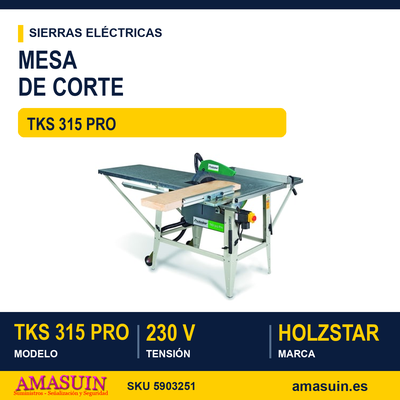 MESA DE CORTE TKS 315 Pro - 230 V 1 MESA DE CORTE TKS 315 Pro - 230 V