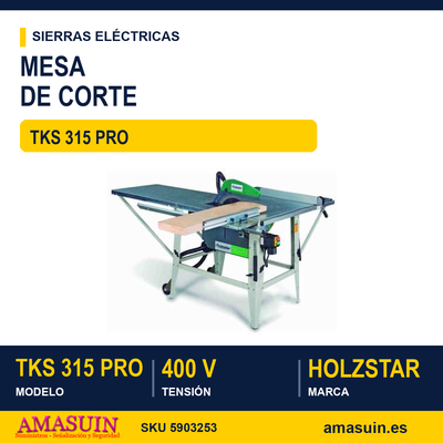Mesa de Corte TKS 315 Pro (400V) 1 Mesa de Corte TKS 315 Pro (400V)