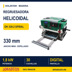 Regruesadora Holzstar DH 330-2 Spiral