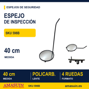 Espejo de Inspección Ø40cm.