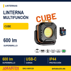 Linterna Multifunción CUBE