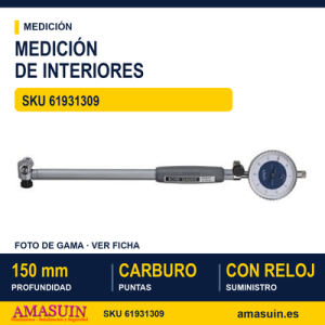 Micrómetro Cilíndrico para Interiores 50 - 160 mm