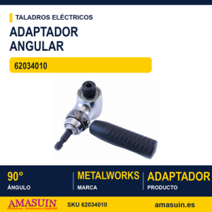 Adaptador Angular 90 Grados Puntas Atornillar