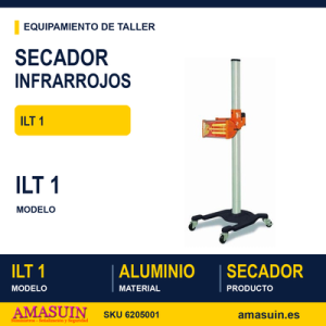 Secador Infrarrojos de Pintura ILT 1