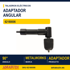 Adaptador Angular 90 Grados con Portabrocas