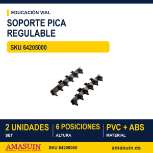 pieza para pica regulable en altura set 2 uds