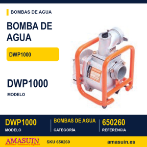 Bomba de Agua DWP1000 Evo-System.
