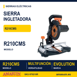 Ingletadora R210CMS Multifunción.