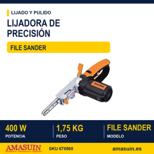 Lijadora de Precisión File Sander.