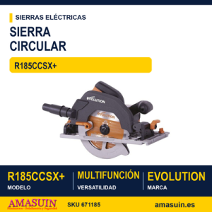 Sierra Circular R185CCSX+ Multifunción.