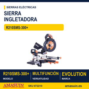 Ingletadora R210SMS-300+ Multifunción.