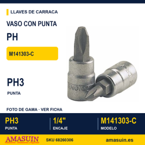 VASO PUNTA PH3 14" M141303-C