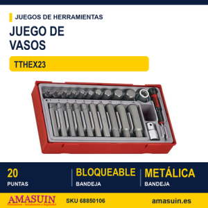 Juego de Vasos Interiores TTHEX23