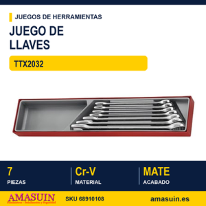 Juego de Llaves combinadas TTX2032 - 7 piezas