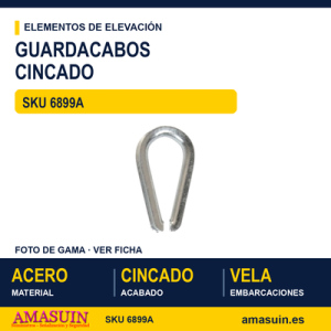 Guardacabos DIN 6899-A Cincado
