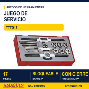 Bandeja Modular de Servicio TTTD17 - 17 piezas