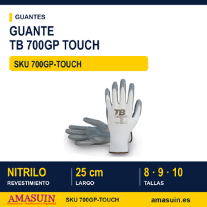 Guante TB 700GP TOUCH Palma Nitrilo