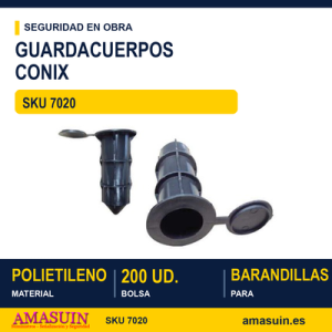 Guardacuerpos Conix.